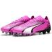 PUMA Unisex Ultra Match FG/AG Football Shoe - 43 EU - Poison Pink/Puma White/Puma Black | International Shipping - Buy Online on GoSupps.com