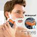 Buy Electric Shavers for Men - Compact 3-Blade USB C Rechargeable Foil Razor Waterproof & Portable Travel Shaver - Buy Online on GoSupps.com