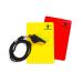 Myrefere referee Starter Football including referee specification yellow & red card pipe cord |Referee set |Referee