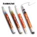 1/4pcs Nail Art Painting Pen Set - Quick Dry Acrylic Graffiti Pens for DIY Nail Beauty - 1mm Tip for Acrylic Natural & Gel Nails (4 Colors) - Buy Online on GoSupps.com