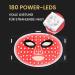 Masque facial LED lumi re rouge th rapie lumineuse 7 couleurs pour le visage et la peau anti- ge r duction des rides et rajeunissement de la peau pour tous types de peau usage domestique - Buy Online on GoSupps.com