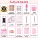 Pretty Memory Lash Extension Kit - 62 Piece Set with Mannequin Head for Makeup and Eyelash Grafting - Buy Online on GoSupps.com