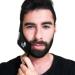 BEARD BLACK Beard Shaping & Styling Tool with Inbuilt Comb - Perfect for Beard Trimmer or Razor - Premium Quality - Buy Online on GoSupps.com