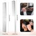 2 PCS Stainless Steel Hair Combs Metal Rat Tail Comb with Metal Pick Flat Top Barber Comb Teasing Pintail Comb Hair Styling Cutting Comb - Buy Online on GoSupps.com