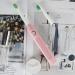 Voom Sonic Pro 5 Rechargeable Electronic Toothbrush - Dentist Recommended with 5 Speeds & 2-Minute Timer - Pink - Buy Online on GoSupps.com