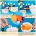 16 Colors Oil Based Food Coloring for Chocolate - Edible Dye for Cake Decorating & Baking - 0.21 Fl.Oz Bottles (Pack of 16) - Buy Online on GoSupps.com