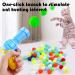 FYKERO Interactive Cat Toys cat balls gun with 50pcs Colourful Plush Balls Cat Ball Toy Set for Indoor Cat exercise Training Chasing & Relax - Buy Online on GoSupps.com