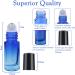 15Pcs 5Ml Essential Oil Roll on Bottles - JamHooDirect Refillable Rainbow Glass Roller Bottles with Stainless Steel Roller Balls & Black Caps & Bottle Opener Perfect for Aromatherapy Fragrance - Buy Online on GoSupps.com