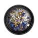 Manicure Crystal Decoration Colorful Fake Pearl Gems Jewelry Bottom Nail Art Glitter Rhinestones Manicure DIY Decoration Accessories Multi-size (Blue)