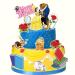 Compr 11Pcs Princess Cake Decorations Beauty and the Beast Party Supplies Beauty and the Beast Party Favors with Princess Teapots Candlesticks Princess Cake Topper for Kids Birthday Decorations Yellow