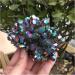 Natural Crystal Rough 213g Natural Metal Colour Aura Angel Crystal Cluster Titanium Coating Quartz Angel Cluster yuebang - Buy Online on GoSupps.com