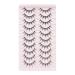 Buy 10 Pairs of 3D False Eyelashes - Natural Look Strip Lashes & Extension Set | International Shipping Available - Buy Online on GoSupps.com