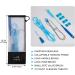 TAGVO Hydration Bladder Cleaning Kit - 6 in 1 Water Bladders Cleaning Set with Brushes, Hanger, Tabs, and Pouch - Buy Online on GoSupps.com