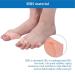 5 Pairs Soft Gel Toe Separator Spacers for Bunion Valgus Correction - Buy Online on GoSupps.com