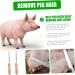 Warmhm Stainless Steel Shaver Holder & Meat Hair Remover - 2 Piece Set for Poultry & Pig Hair Removal - Buy Online on GoSupps.com