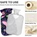 Buy Naanle Abstract Space Walk Heat Bottle | 1L Transparent Hot Water Bottle for Heat & Cold Therapy | Pain Relief for Hands & Feet - Buy Online on GoSupps.com