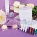 Laza Mermaid Pearl Chrome Nail Powder - 8 Colors Metallic Mirror Effect Pigment Kit for Gel Nail Art - Iridescent Aurora Nail Glitter Dust for Resin Craft & Gifts - Buy Online on GoSupps.com