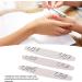 3 Pieces Nail File Set for Manicure Tool Washable and Reusable Nail Buffer File Block Professional Care Suitable for Nails Toenails and Acrylic Nails Easy to Use - Buy Online on GoSupps.com
