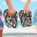 Mnsruu Day of the Dead Flip-Flops - Skull Motif Floral Design for Home Hotel Spa & Travel - Small Multi-Colored Footwear - Buy Online on GoSupps.com