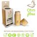 Ohm Earth s Eco-Friendly Biodegradable Silk Dental Floss - 100% Compostable Naturally Waxed Refillable Bamboo Holder Natural Mint 55 yds - Sustainable Oral Care Solutions - Buy Online on GoSupps.com