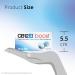 CB12 Boost Chewing Gum - Sugar-Free Cool Mint Flavour for Instant Freshness and Bad Breath Prevention (10 pcs) - Buy Online on GoSupps.com