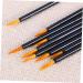 Healeved 200 pcs Makeup Point Disposable Cosmetic Lip Applicator Tool Gloss Fine Eyeliner Wands Brush - Buy Online on GoSupps.com