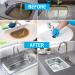 ebuyerfix wokin Drain Unblocked Cleaner Flexible Spring Wire Sink & Drain Cleaner Baths Drains & Dishwashers Unblocked Toilet Pipe Heavy Duty (5 Meter) - Buy Online on GoSupps.com
