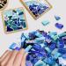 LITMIND Blue Irregular Stained Glass Mosaic Tiles - 8.8oz Value Pack for Art Crafts | Mosaic Making Supplies & Kits for Adults - Buy Online on GoSupps.com