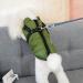 Winter Dog Jackets - Windproof & Waterproof 2-in-1 Outfits for Cold Weather | Small Green XL Puppy Warm Coat - Buy Online on GoSupps.com