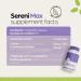 SERINI-MAX 5-HTP Mood Support Supplement - 200mg Serotonin Booster with Calcium for Stress Management & Sleep - 60 Capsules - Buy Online on GoSupps.com
