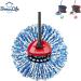 4 Pack Mop Head for EasyWring Spin Mop Refill - New Version Replacement - Buy Online on GoSupps.com