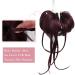 REECHO Super Long Messy Bun Hair Piece - Wine Red - Buy Online on GoSupps.com