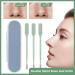 3 Pack Nose Hair Trimmer - 2 in 1 Professional Double Headed Clipper & Remover (Mint Green) | International Shipping Available - Buy Online on GoSupps.com