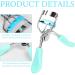Premium Eyeline Pliers Eyelash Curler for Women - Silicone Refill Pads No Pinching Carbon Steel Perfect for All Eye Shapes - Buy Online on GoSupps.com