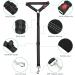 elloLife Dog Seat Belts for Car 2-in-1 Headrest Restraint Puppy Safety Adjustable Dog Car Seatbelts and Strong Leash Leads Accessories for Dogs Cats Pets Black 1 PACKS BLACK - Buy Online on GoSupps.com