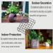 Set of 12 HZXMKB Cat Repellent Outdoor Indoor Scat Mats - Garden Plastic Spikes Scratch Network - Stop Dogs and Cats - Animal Barrier - Buy Online on GoSupps.com