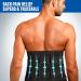 Back Support Belt for Men and Women | Lower Back Pain Relief Brace | Breathable Lumbar Support with 7 Stays | Dual Adjustable Straps | L/XL 100-110CM - Buy Online on GoSupps.com