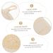 FRCOLOR 6 Pcs Natural Loofah Bath Balls - Exfoliating Back Scrubber & Towel for Body Cleaning | Eco-Friendly Bathing Tool | 16x11x0.6cm - Beige - Buy Online on GoSupps.com