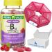 B12 Vitamins 5000 mcg Spring Valley 120 Jelly Beans (1 Pack) Support Energy Production  Set with Fusion Shop Store Week case (1)