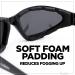 Verdster Polarized Sunglasses for Men & Women | Sports Bicycle Glasses | MTB Motorcycle Airdam Black - Buy Online on GoSupps.com