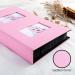 Benjia Baby Girl Photo Album | Pink 6x4 Leather Picture Album with 300 Pockets | Holds 300 10x15cm Landscape Photos - Buy Online on GoSupps.com
