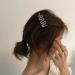 Iaceble Boho Crystal Serpent Hair Barrette - Silver Snake Hairpin with Rhinestones | Women's Sparkly Hair Accessory - Buy Online on GoSupps.com