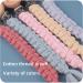 Troysinc 3-Pack Hand-Woven Rainbow Pacifier Chains | Beech Pacifier Clips for Newborn Girls & Boys - Style C - Buy Online on GoSupps.com