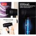 WTTTTW Foldable Rechargeable Hair Dryer Cordless Hair Dryer w/Hot & Cold Air Portable Travel Hairdryer w/Magnetic Nozzle 5000mAh Handheld Cordless Blow Dryer Salon Styling Tool - Buy Online on GoSupps.com