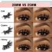 SY SHUYING 20mm Queen Mink Eyelashes - 6 Pairs | Dramatic 3D Real Mink Lashes| Handmade & Reusable Luxurious Volume Strip Eye Lashes - Buy Online on GoSupps.com
