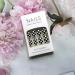 Buy Square Press on Nails - Medium Length Black & White Checkerboard Design - Full Cover Glossy False Nails for Women & Girls - Stick on Manicure Decorations Style-10 - Buy Online on GoSupps.com