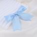 Aneneiceera Vintage Silk Bow Hair Clip Blue Bow Hair Barrette Clip Tiny Tulle Hair Bow Clip French Bowknot Tail Clips Cute Bowknot Hair Accessories for Women and Girls Gifts (Light Blue) - Buy Online on GoSupps.com