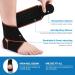 Adjustable Ankle Support Brace for Sports - WASPO Ankle Brace Wrap for Plantar Fasciitis & Achilles Tendonitis - One Size Fits Men & Women - Orange - Buy Online on GoSupps.com