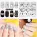 BANGSUN Nail Stamping Plate - Fashion Geometry Words Letters & Stars Pattern | Multi Design for Stunning Nail Art - Buy Online on GoSupps.com