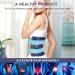 Reusable Ice Pack for Injuries with Straps - Large Heating Pad for Pain Relief - 14.57X10.62 M - Nylon & Plush - Buy Online on GoSupps.com
